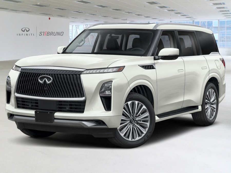 INFINITI QX80 2026 2026 Blanc radiant triple couche nacré