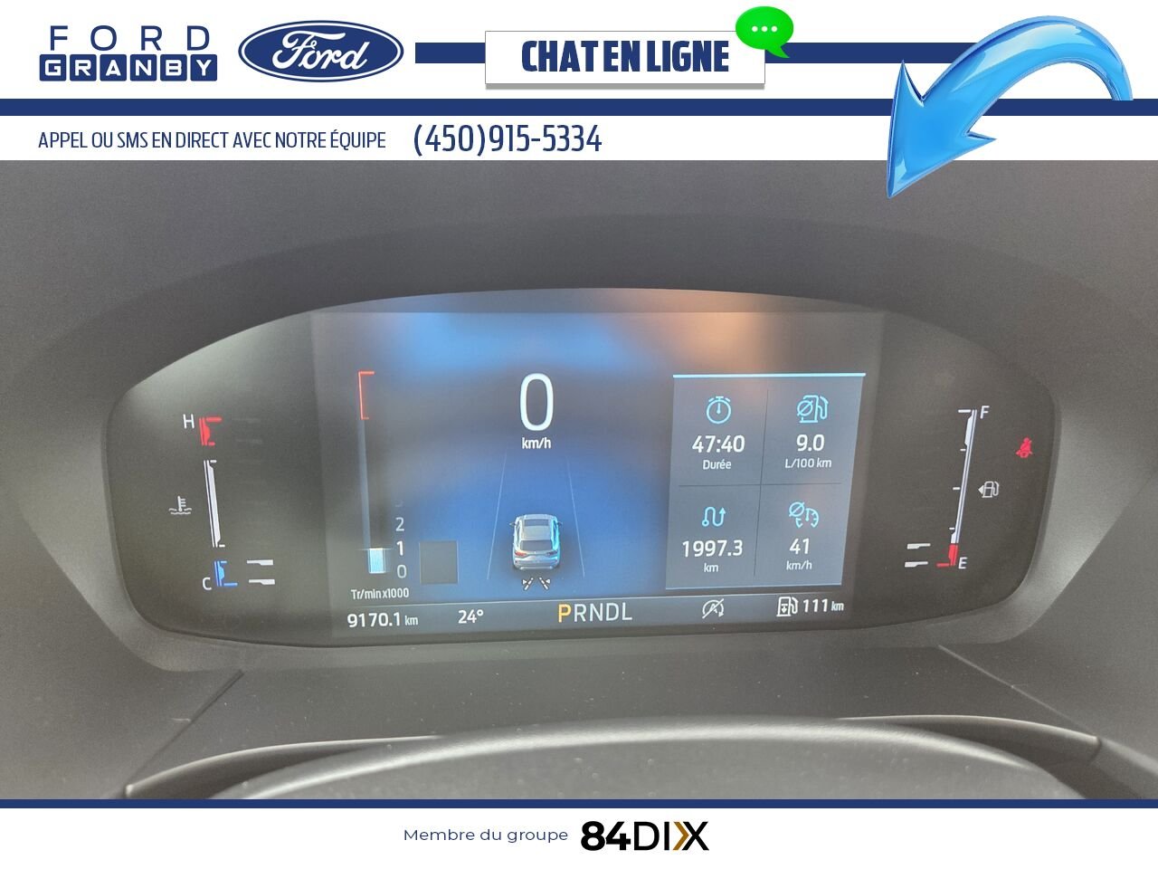 Ford ESCAPE 2024 Gris Granby - photo #12