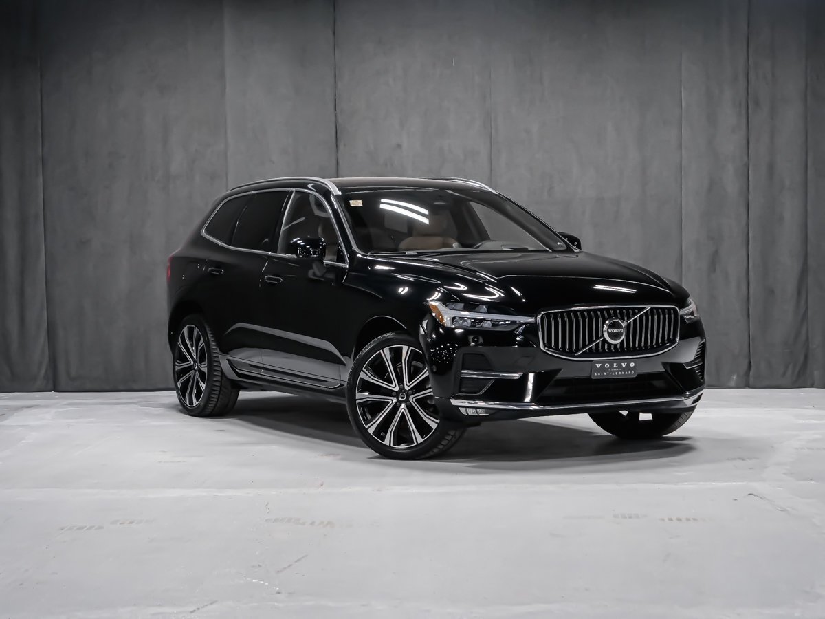 Volvo XC60 B6 AWD ULTIMATE BRIGHT THEME 2023 Noir Montréal - photo #1