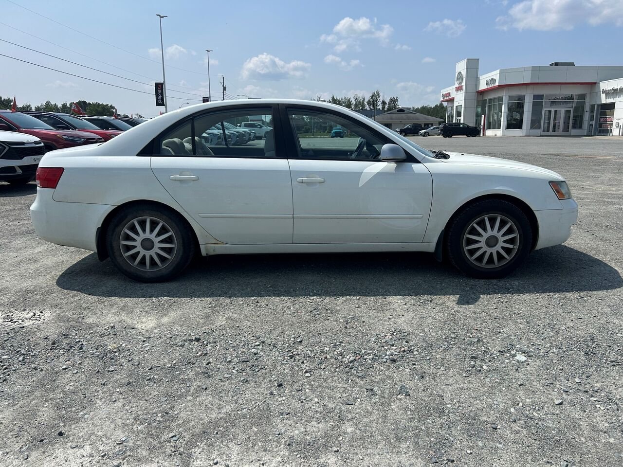 Hyundai Sonata Berline 4 portes à 4 cylindres en ligne, boîte automatique GL avec XM 2007 Blanc Val-d'Or - photo #1