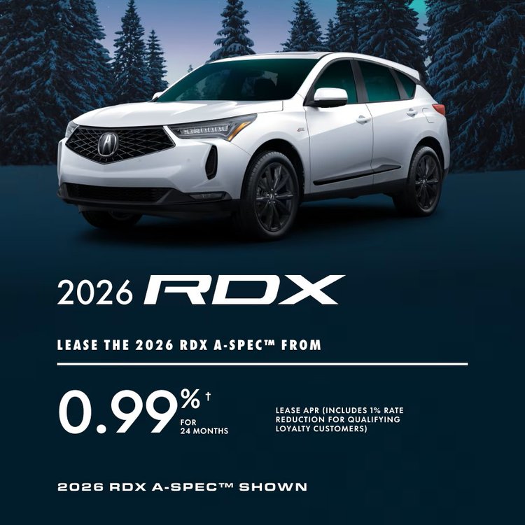 2026 Acura RDX March Offer