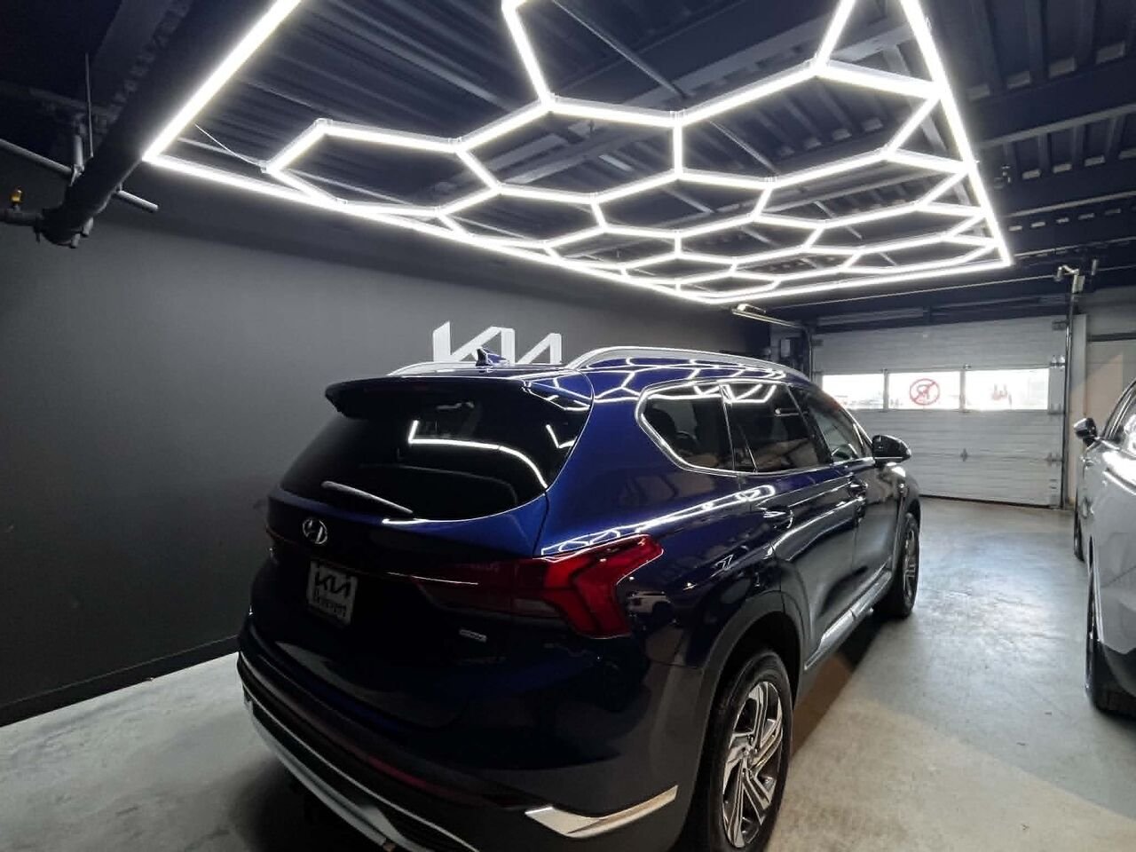 2021 Hyundai Santa Fe Blue Blainville - photo #6
