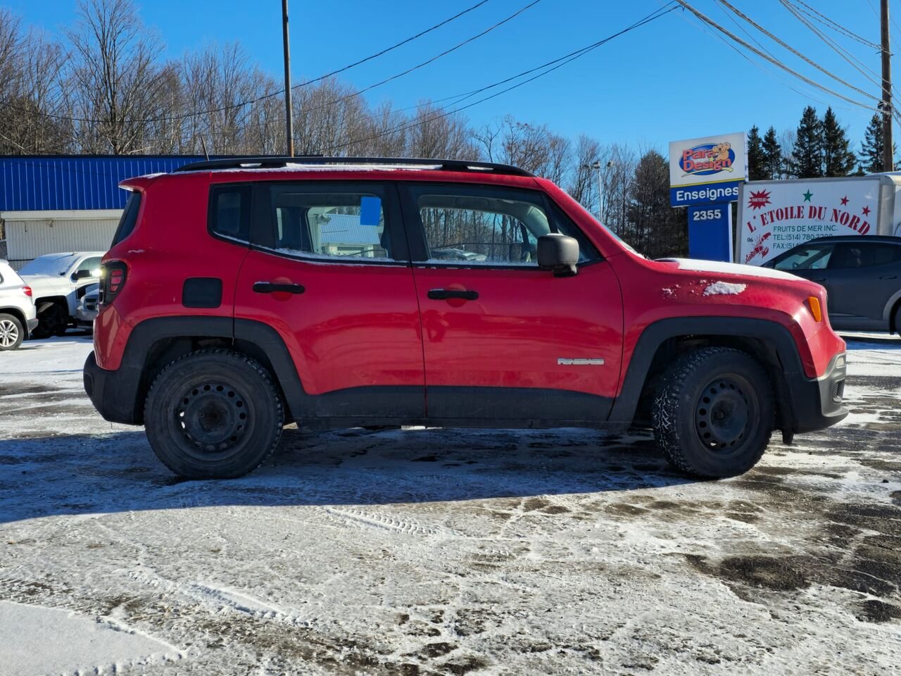 Jeep Renegade 2015 Rouge Longueuil, - photo #4