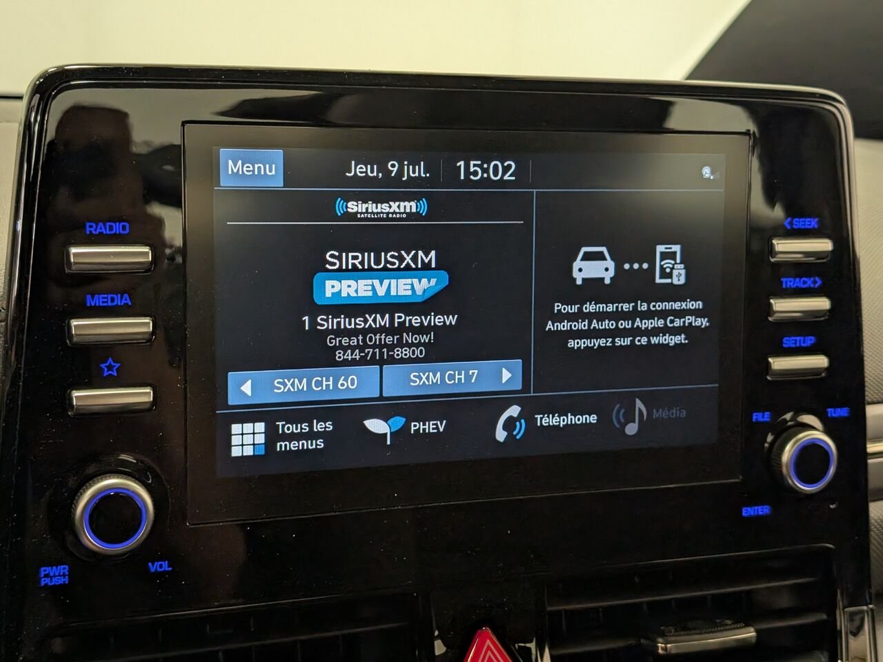 2021 Hyundai IONIQ Plug-in Hybrid Preferred Bas Kilométrage White Sherbrooke - photo #15