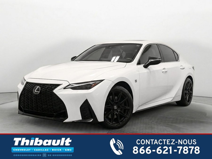 Lexus IS 350 AWD F-Sport 3 Vient avec 8 mag À voir !!! 2021 Blanc