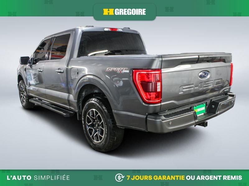 Ford F150 R3599 | XLT SUPERCREW CUIR SIEGES CHAUFFANTS CAMERA NAV 2022 Gris Laval - photo #5