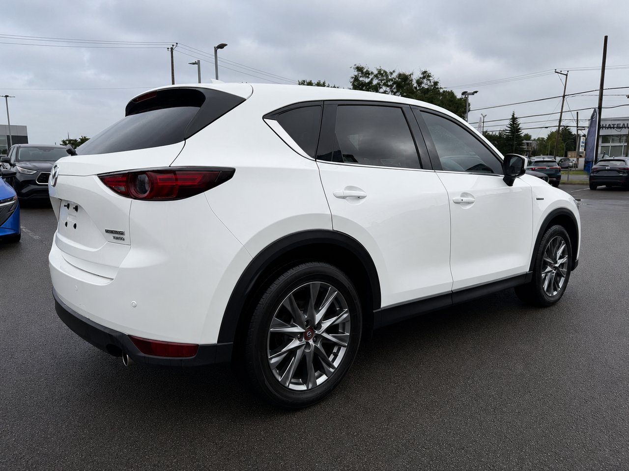 MAZDA CX-5 SIGNATURE Édition 100e anniversaire 2021 Blanc Châteauguay - photo #4
