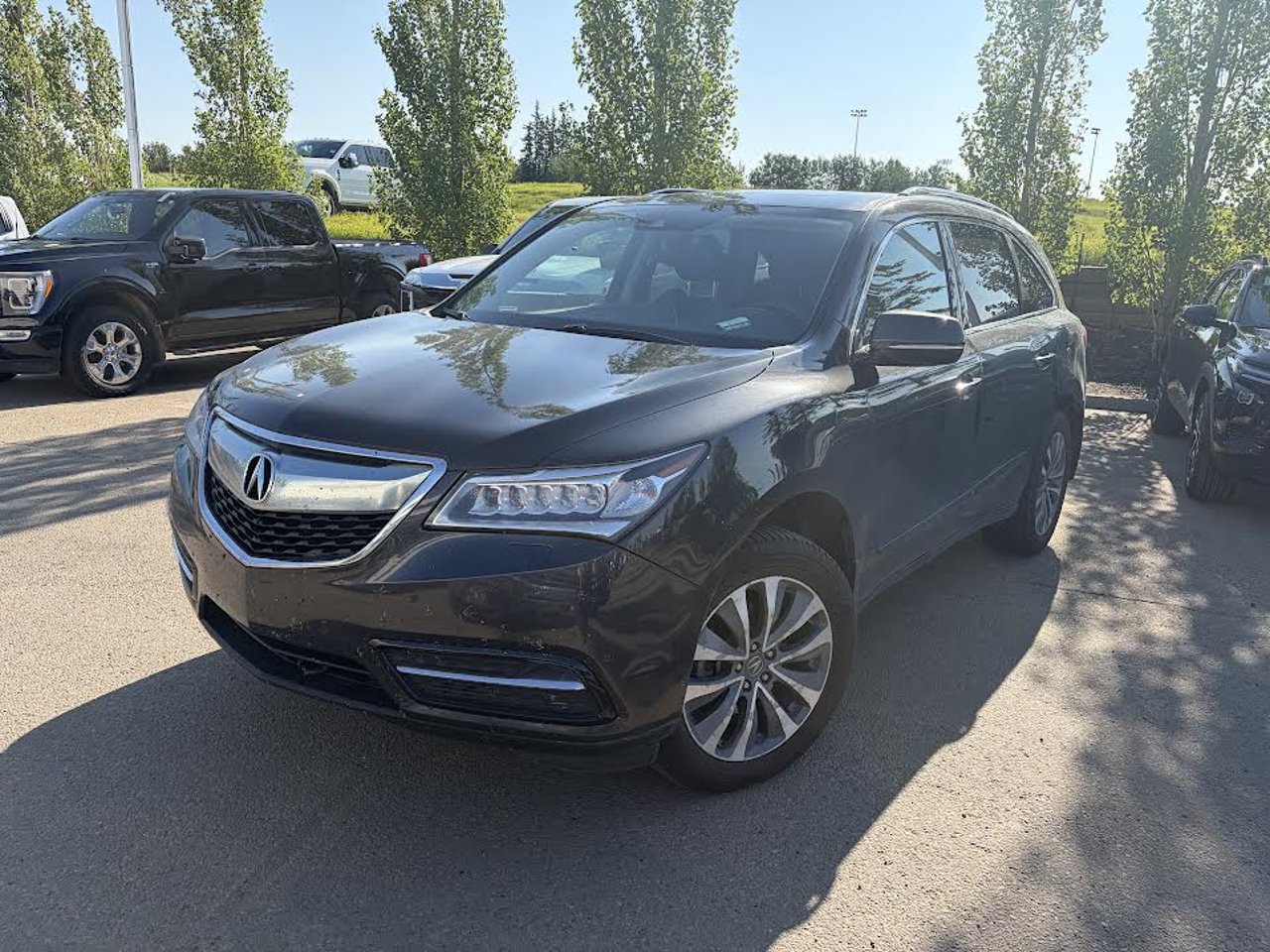 2016 Acura MDX SH-AWD 4dr Nav Pkg Grey Sherwood Park - photo #2