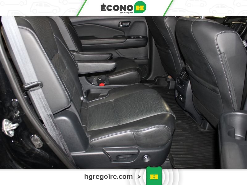 Honda Pilot R3693A | TOURING CUIR TOIT CAMERA BLUETOOTH SIEGES CHAUFFAN 2019 Noir Laval - photo #14