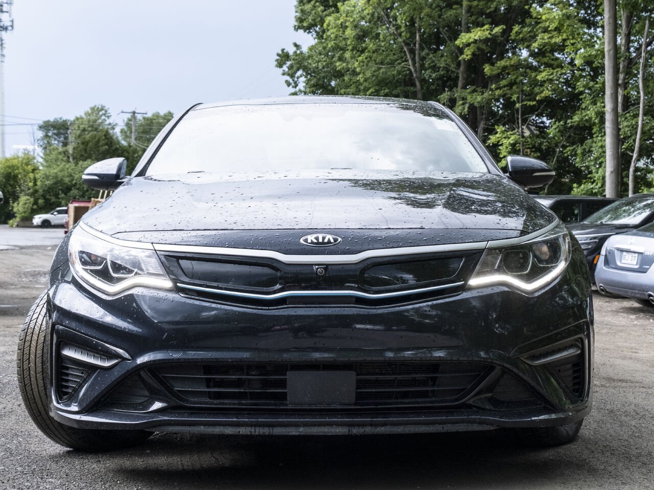 Kia Optima hybride rechargeable 2020 Bleu Gatineau - photo #1
