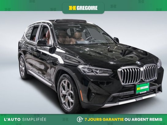 BMW X3 2022 2022 Noir