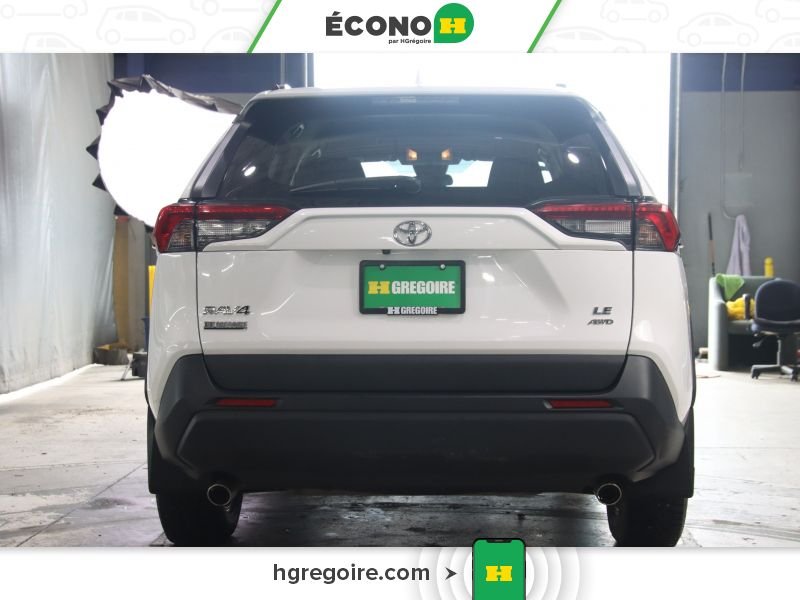 Toyota Rav 4 820743 | LE AWD A/C GR ÉLECT MAGS CAM RECUL BLUETOOTH 2019 Blanc Laval - photo #5