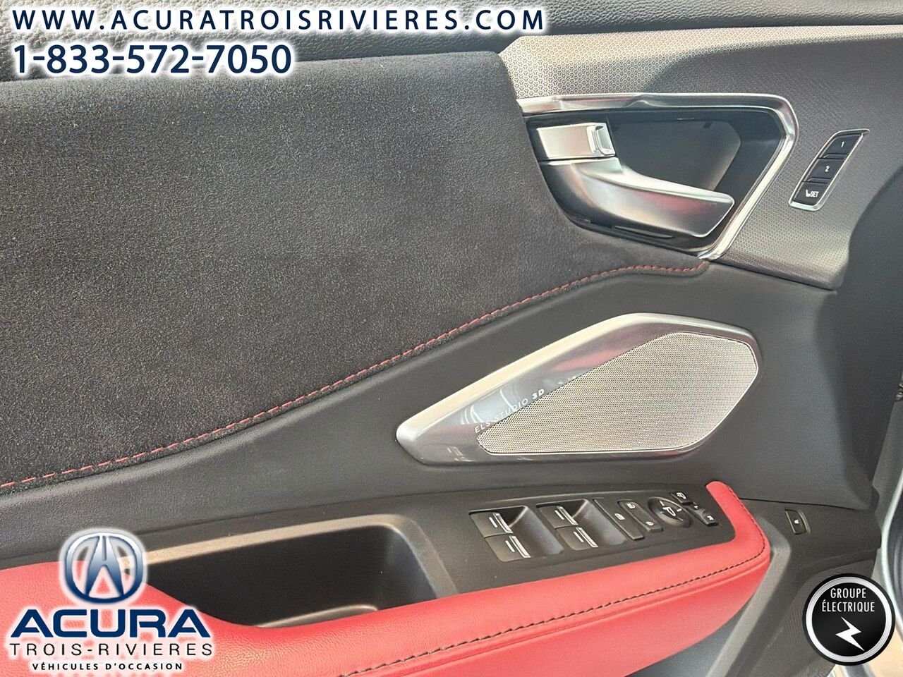 2023 Acura RDX aspec, sh-awd, toit pano, volant chauffant Grey Trois-Rivières - photo #14