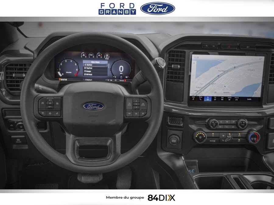 Ford F-150 STX cabine SuperCrew 4RM caisse de 5,5 pi 2025 Blanc sidéral métallisé