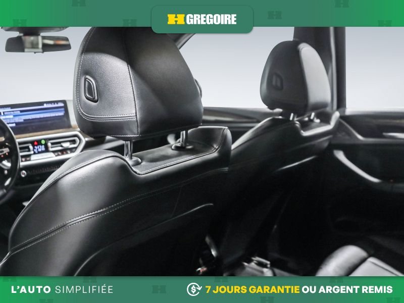 BMW X3 2022 Blanc Saint-Eustache - photo #21