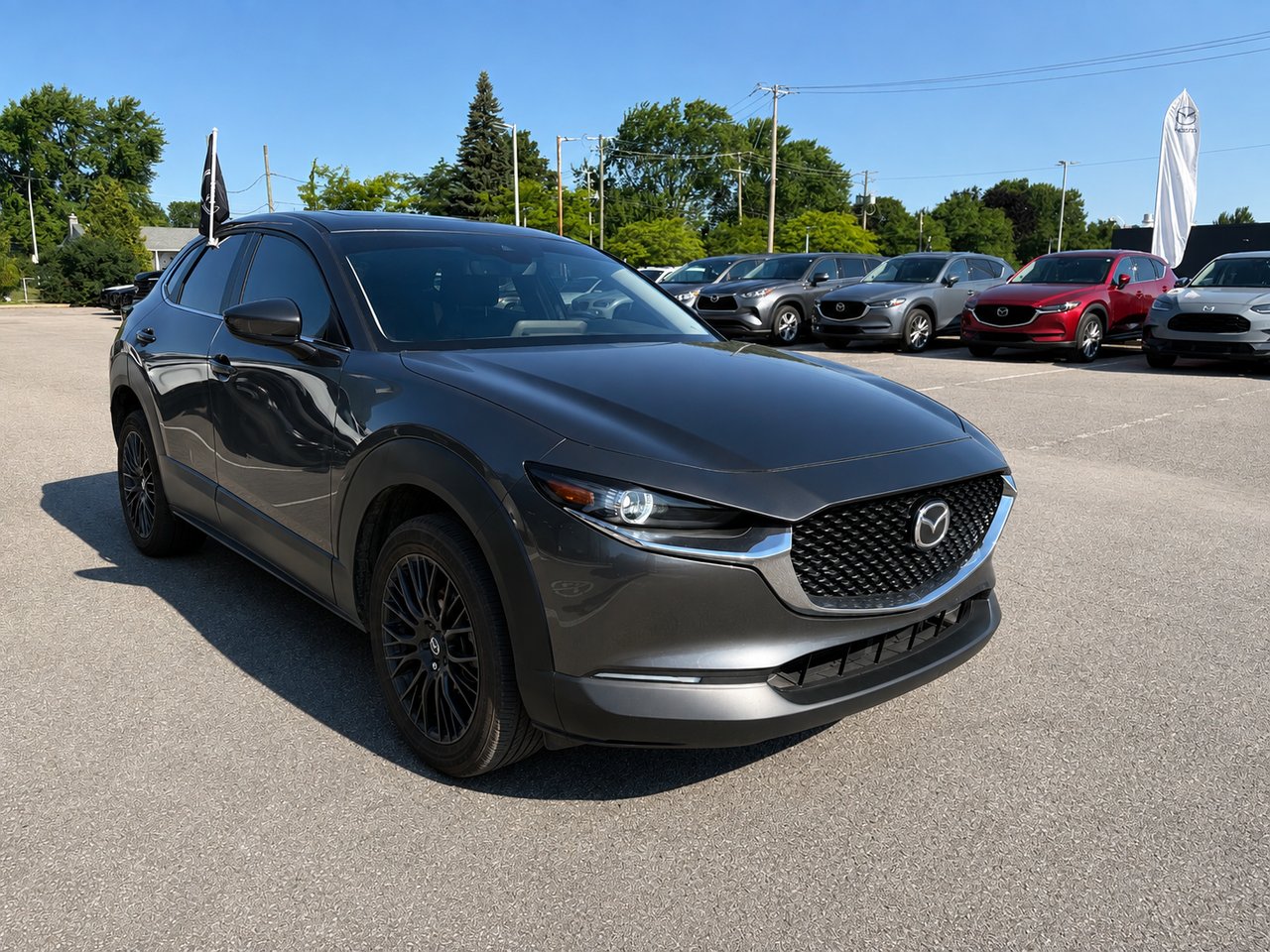 Mazda CX-30 GS GROUPE DE LUXE 2023 Gris Châteauguay - photo #4