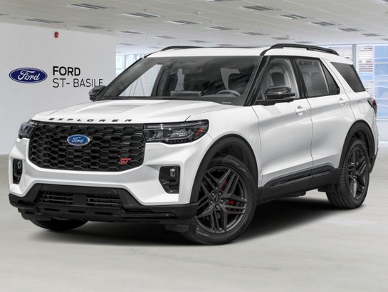2026 Ford Explorer 2026 Space White Metallic