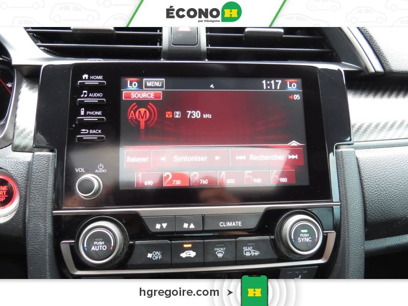 Honda Civic 2019 Blanc Laval - photo #13