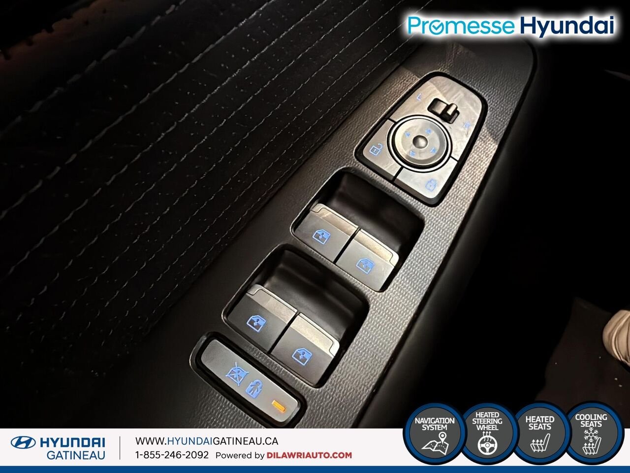 Hyundai Palisade Ultimate Calligraphy *** BLACK EDITION , toute equipe , bas millage *** 2025 Noir Ottawa & Gatineau - photo #9