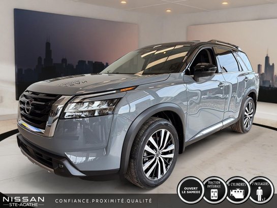 Nissan Pathfinder Platinum 4 RM 2024 Gris