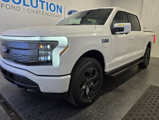 Ford F-150 Lightning 2025 Blanc astral métallisé trois couches