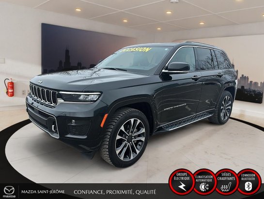 2022 Jeep Grand Cherokee OVERLAND | TOIT PANO | NAVIGATION Black