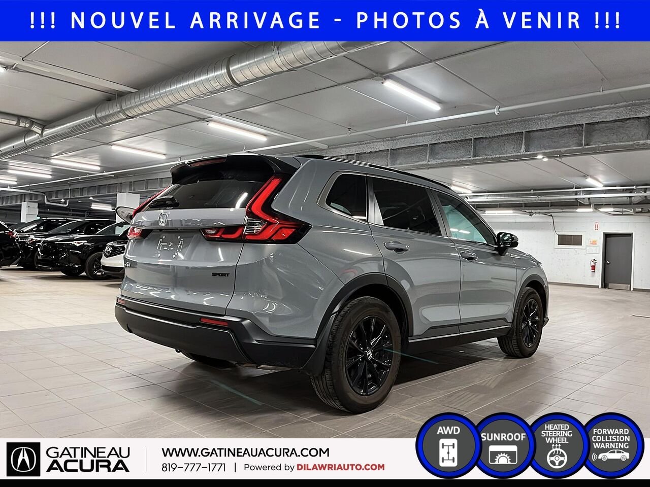 Honda CR-V Sport AWD 2023 Gris Ottawa & Gatineau - photo #4