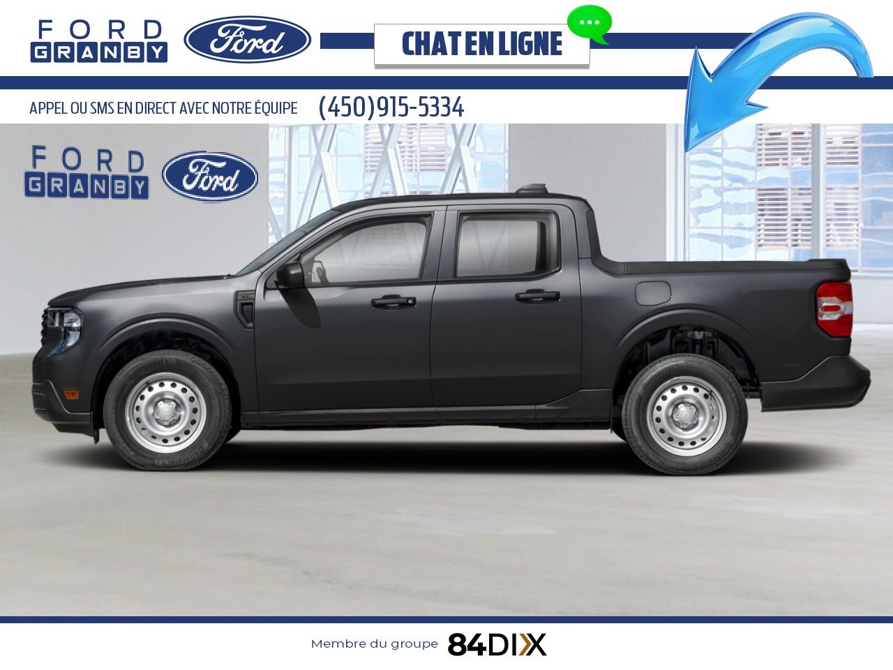 Ford Maverick 2025 Noir ombre Granby - photo #2