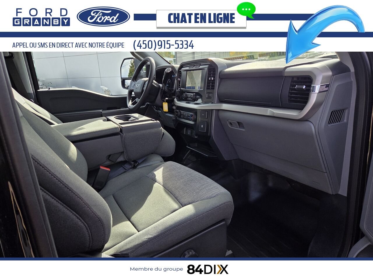 Ford F-150 2023 Noir Granby - photo #21