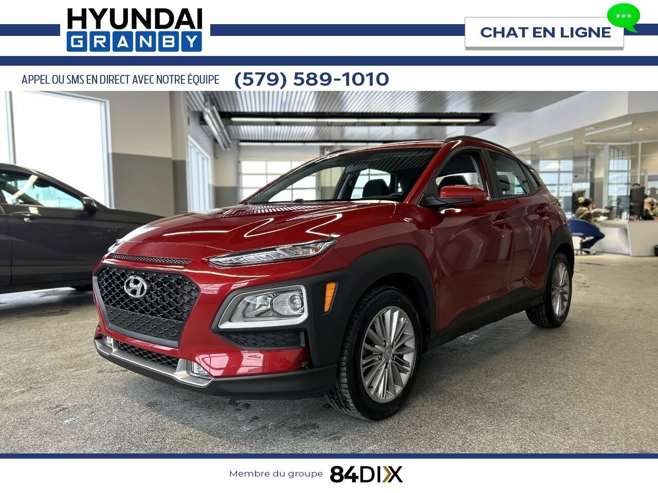 2021 Hyundai Kona Red Granby - photo #3