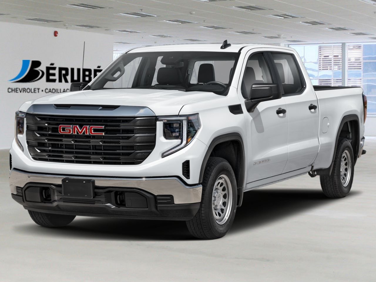2026 GMC Sierra 1500 K1500 SIERRA CREW CAB PRO STD/BOX (1SA) SUMMIT WHITE Rivière-du-Loup - photo #0