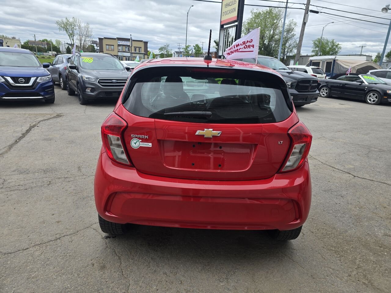2021 Chevrolet Spark Red  - photo #3