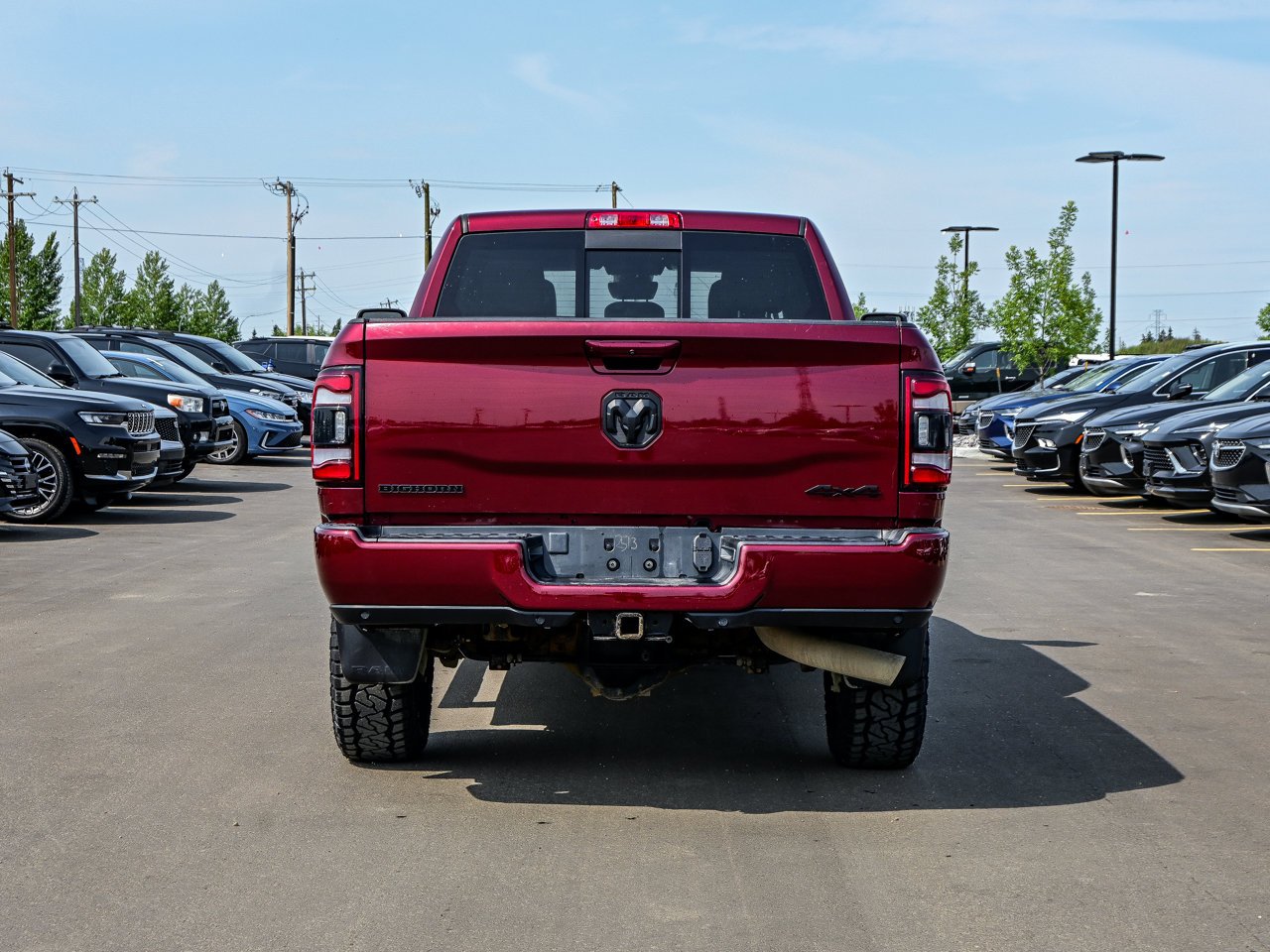 2024 Ram 2500 Big Horn 4x4 Crew Cab 6'4 Box Red Sherwood Park - photo #11