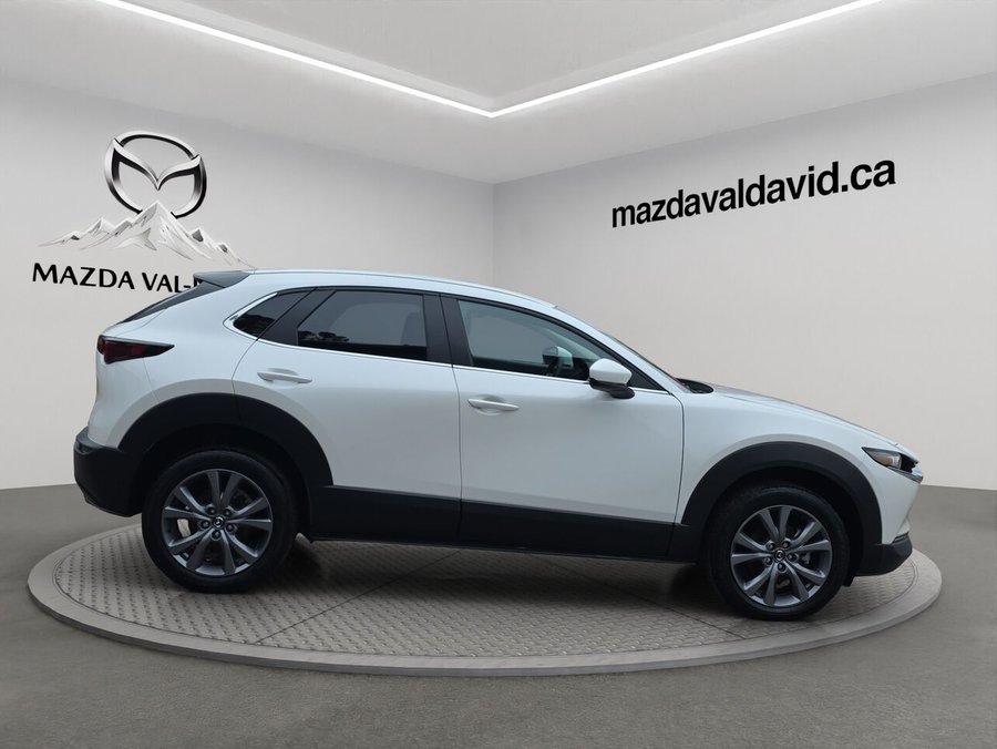 Mazda CX-30 GS TI, AWD, Bluetooth, Navigation, commande audio au volant 2024 Blanc