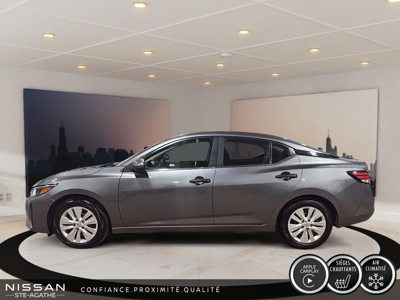 2024 Nissan Sentra S Plus CVT Grey Saint-Jérôme - photo #5