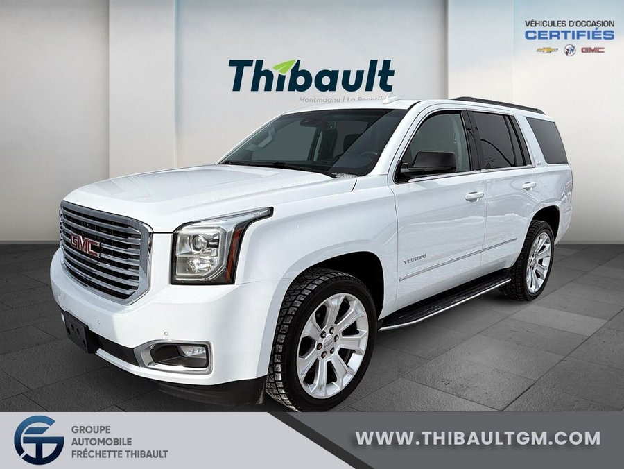 GMC YUKON 4 RM 4 portes SLT 2018 Blanc