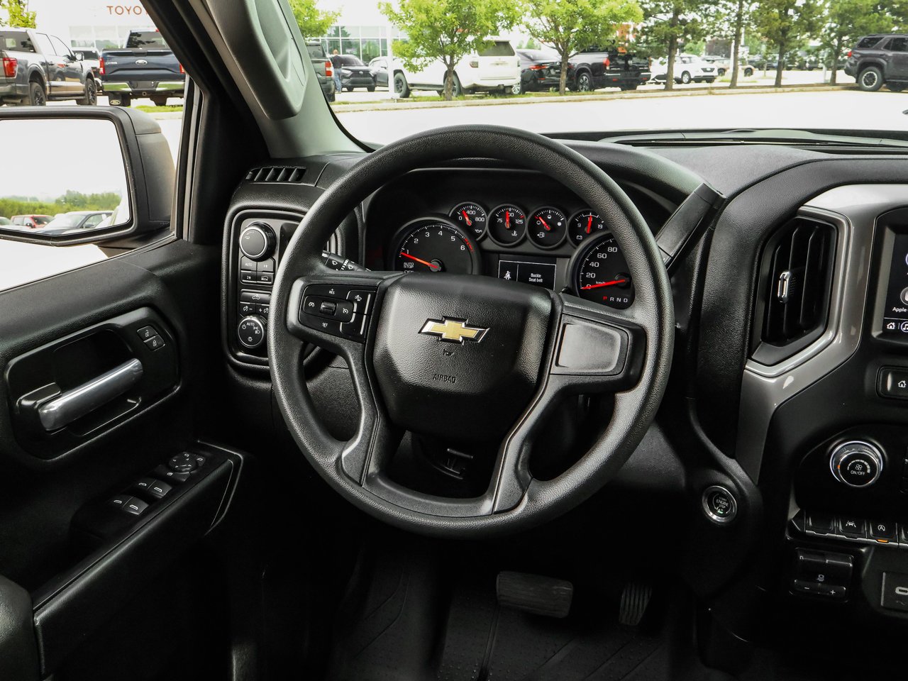 2023 Chevrolet Silverado 1500 4WD Crew Cab 147 Custom Black Sherwood Park - photo #17