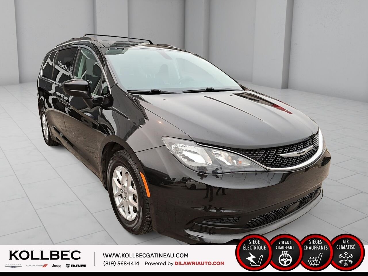 CHRYSLER GRAND CARAVAN SXT 2021 Noir Ottawa & Gatineau - photo #12