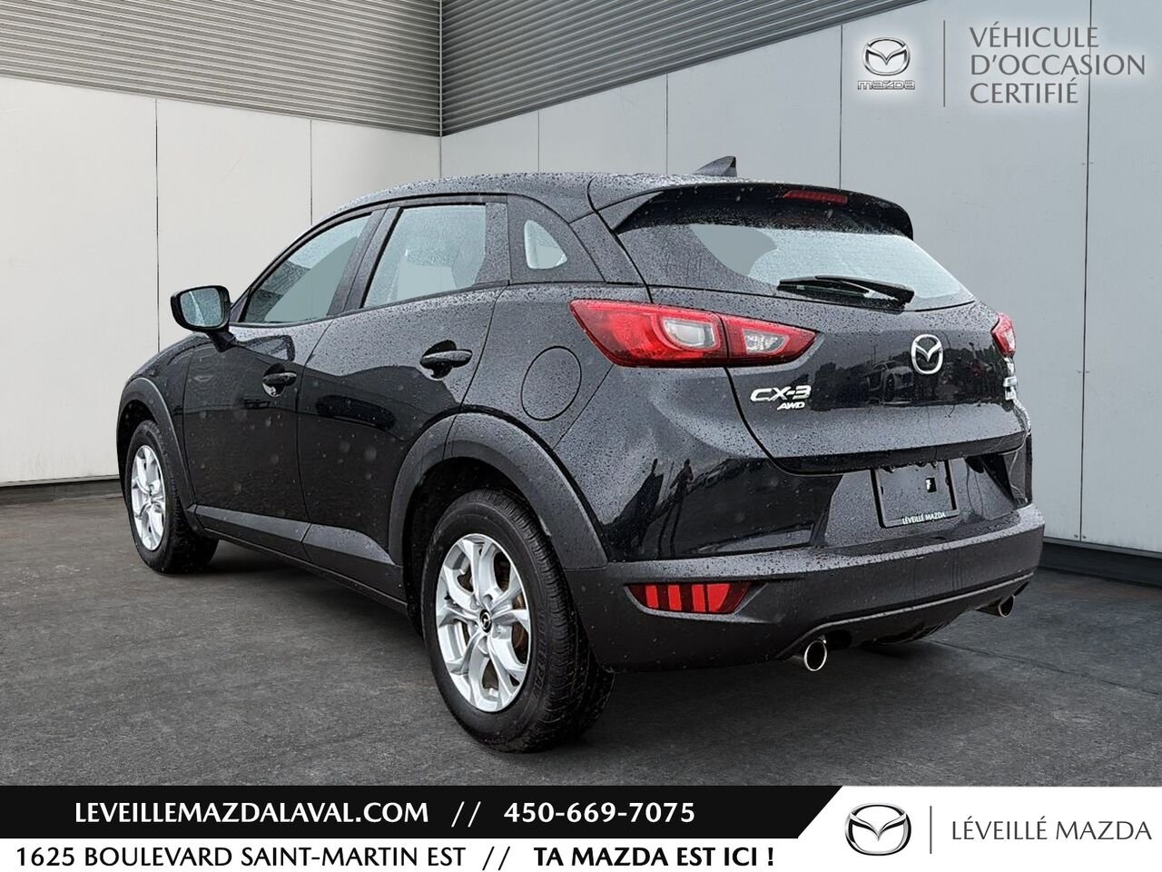 Mazda CX-3 Traction avant 4 portes GS 2016 Noir Laval - photo #6