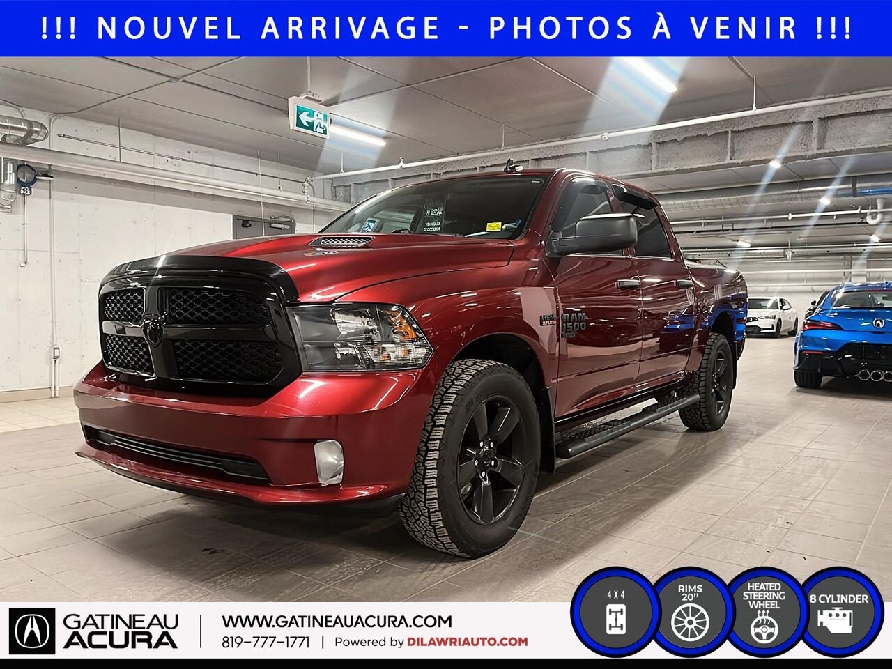 Ram 1500 Classic Express Night Edition crewcab 4x4 2020 Rouge Gatineau - photo #0