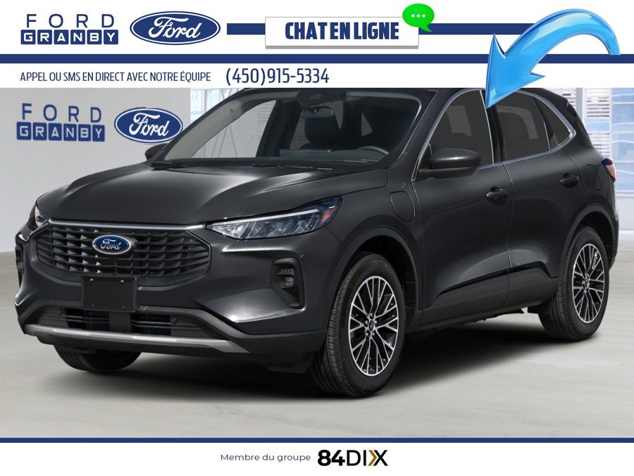 Ford Escape VHR TA 2025 Noir agate métallisé