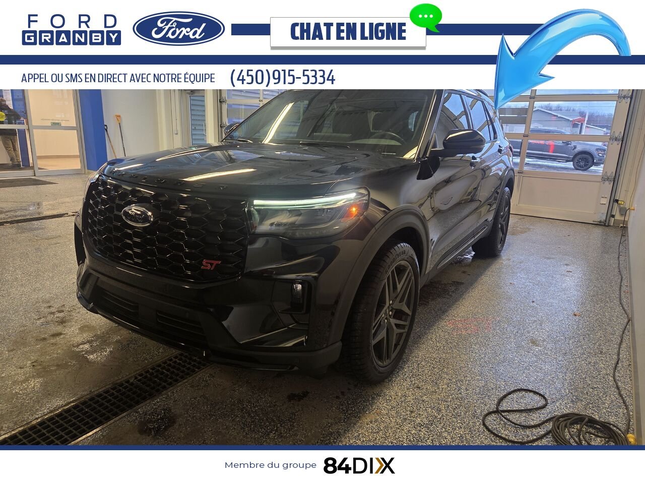 Ford Explorer 2025 Noir Granby - photo #1