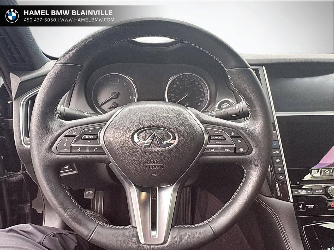 2017 INFINITI Q60 3.0t coupé 2 portes Black Blainville - photo #11