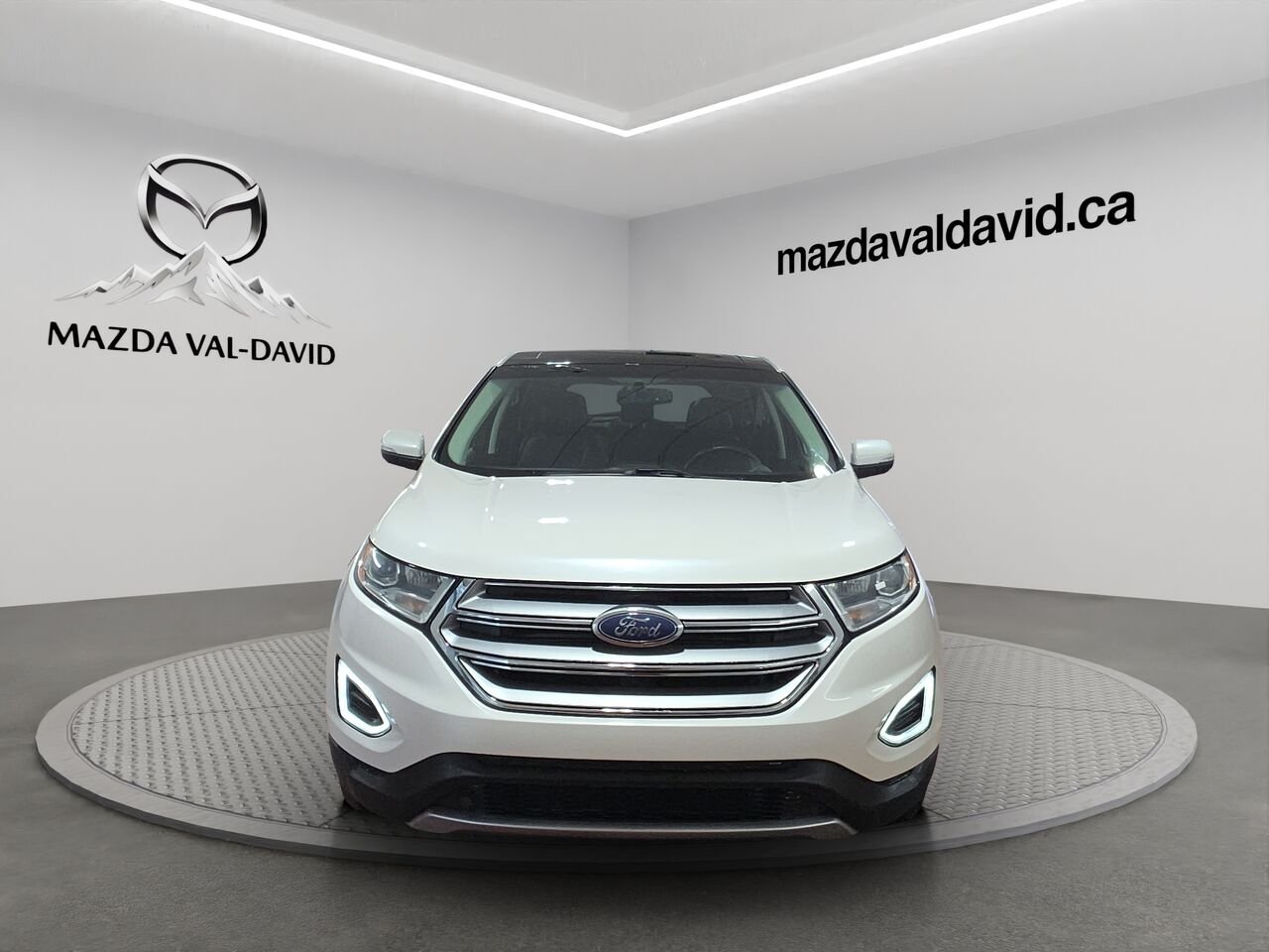 Ford Edge 2016 Blanc Val-David - photo #2