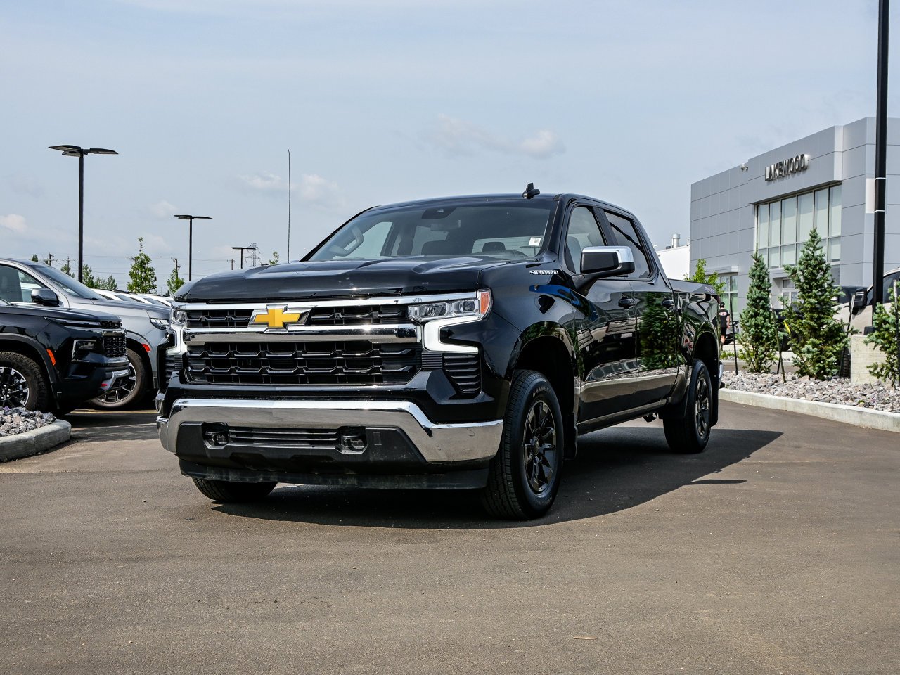 2026 Chevrolet Silverado 1500 4WD Crew Cab 147 LT Black Sherwood Park - photo #3