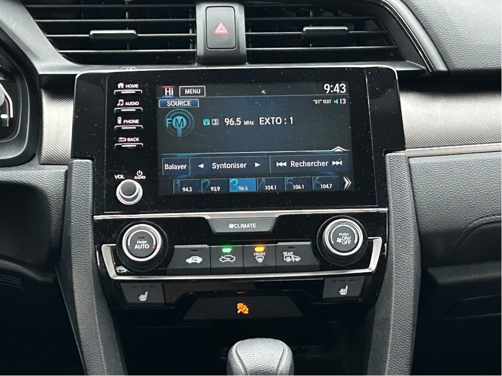 Honda Civic Sedan LX 2021 Blanc Gatineau - photo #15
