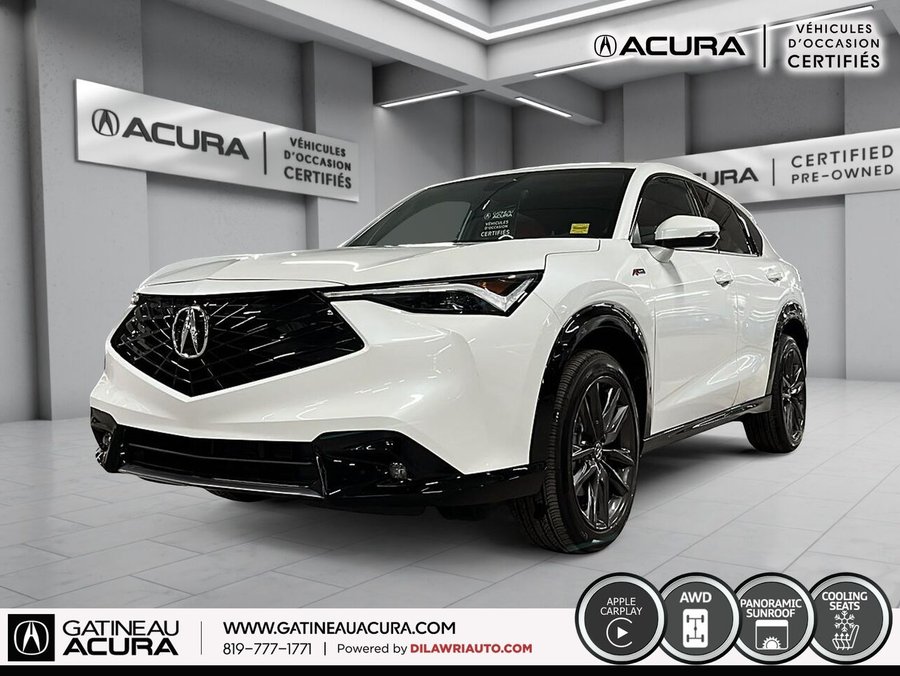 Acura ADX *** UN PROPRIO + CLEAN CARFAX *** 2025 Blanc