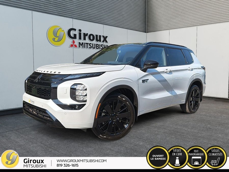 2026 MITSUBISHI Outlander Plug-In Hybrid GT NOIR S-AWC White Diamond/Black Roof