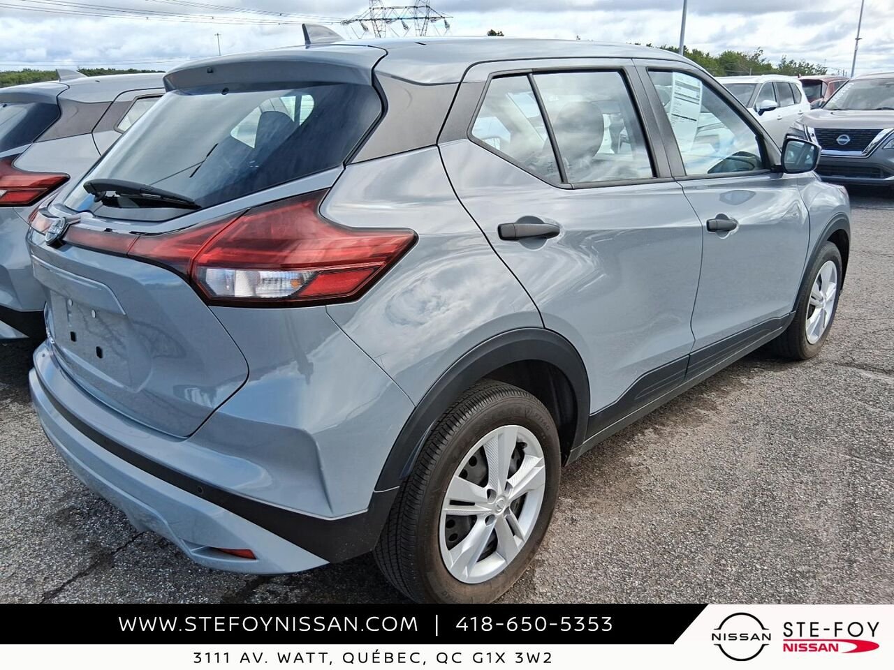 2024 Nissan Kicks S TA Grey Ste-Foy - photo #1
