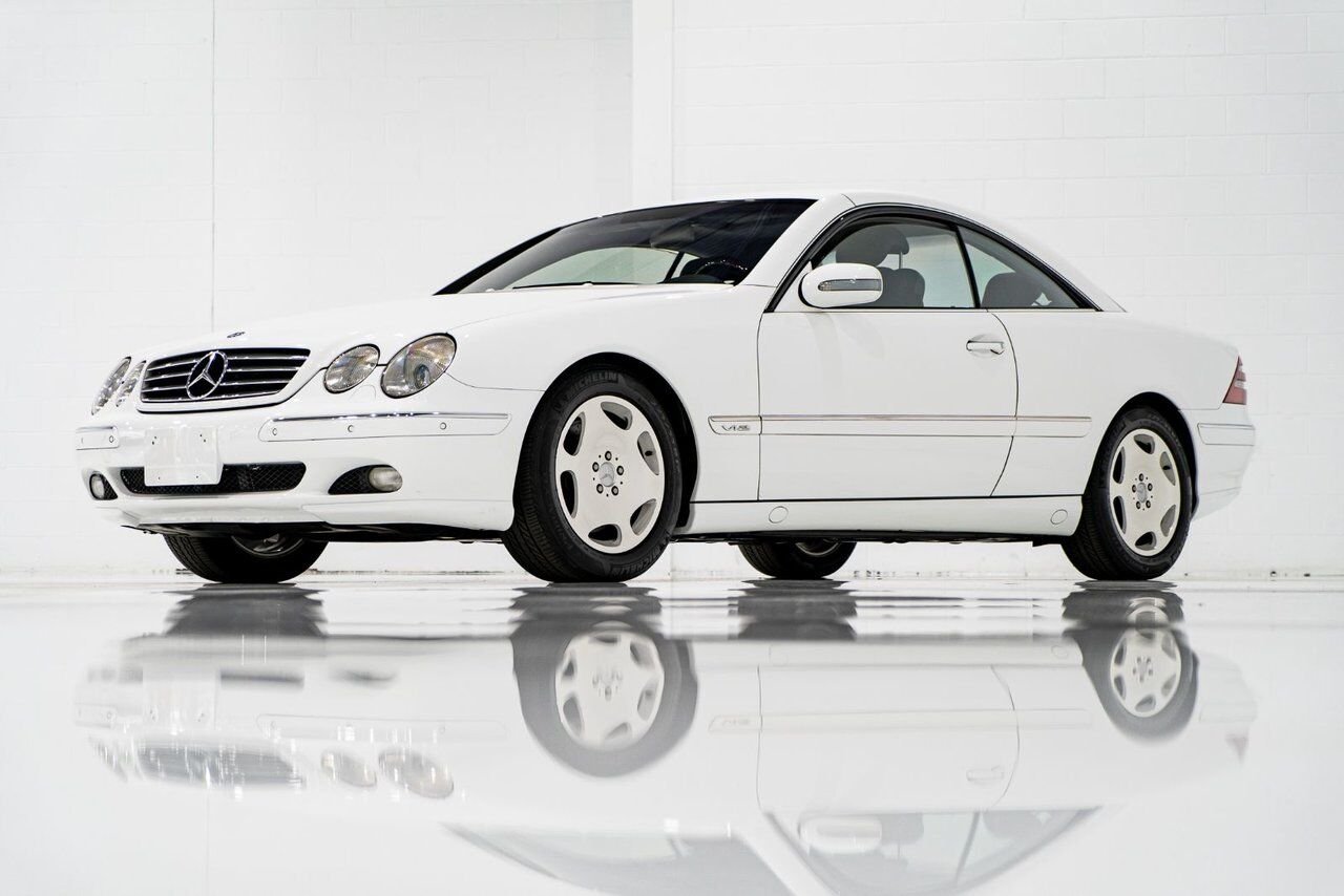 2001 Mercedes-Benz CL600 V12 over $120,000 original MSRP White Montreal - photo #41